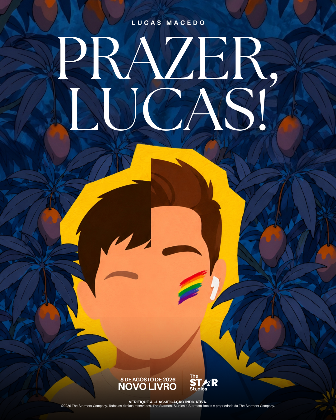 Capa Prazer, Lucas!